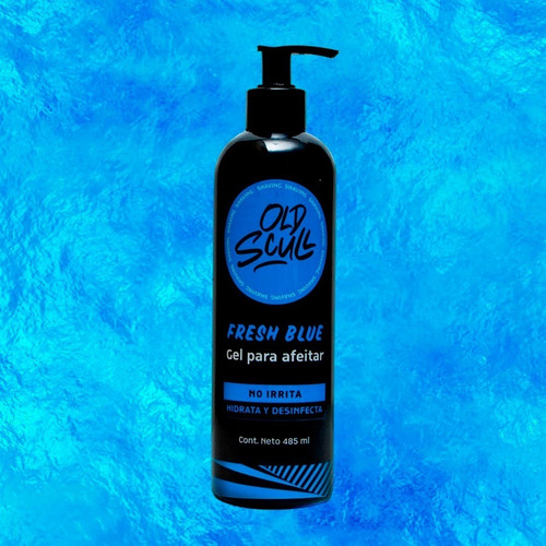 Old Scull Shaving Gel Fresh Blue 485 Ml