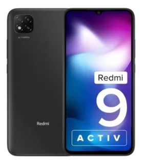 Redmi 9 Activ Preto 64gb Original Envio P/ Todo Brasil