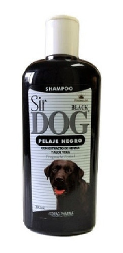 Sir Dog Black Shampoo 390ml Perro Pelo Negro Tps