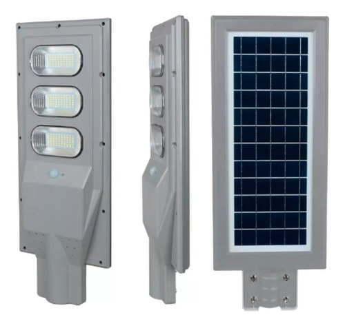 Lampara Solar Led 90w Accesorios Para Fijar Control Remoto Color Luz Blanco Frio 6500k