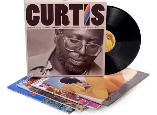 Curtis  Keep On Keeping Curtus Mayfield Box 4 Vinilos 70-74