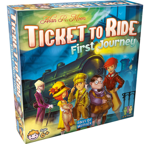 Ticket To Ride: First Journey Juego De Mesa [idioma Espa&nt.