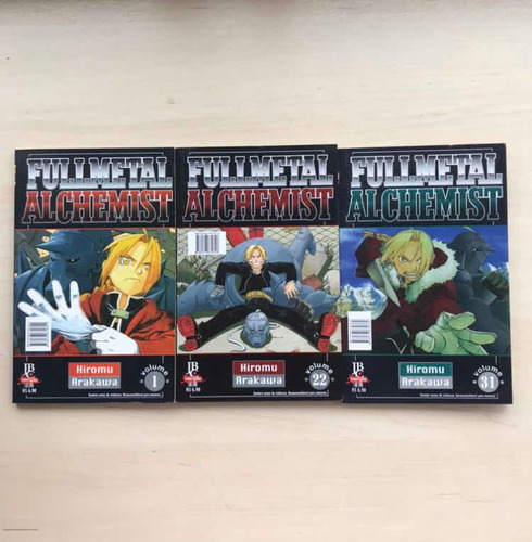 Mangá Full Metal Alchemist Números 1, 22 E 31.