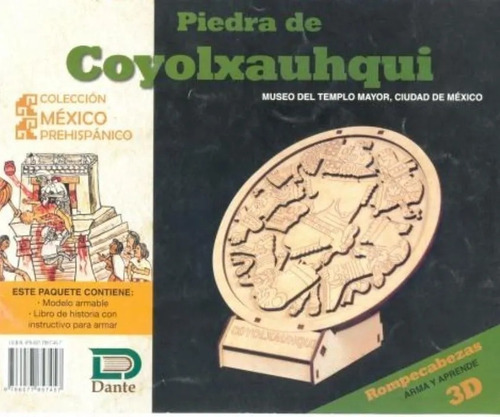 Rompecabezas 3d Piedra De Coyolxauhqui