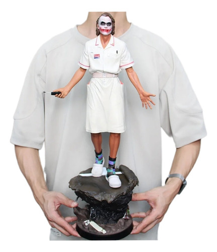 Figura Enfermera Joker Heath Ledger The Dark Knight 54cm