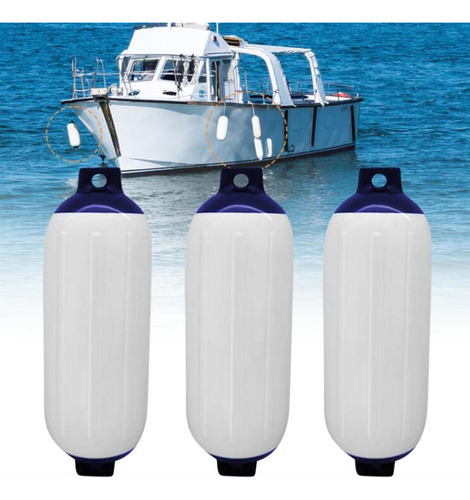 2 Uds. De Defensas De Barcos Para Acoplar Parachoques Y Azul