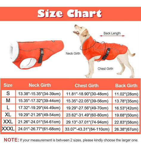 Chaqueta De Invierno Para Perros Emust, A Prueba De Vient...