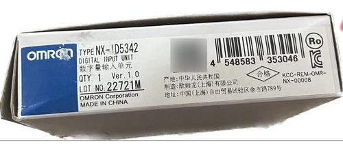 Nx-id5342 Módulo De La Extensión Del Plc, 24 Vdc Marca Omron