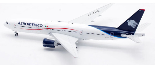 Avion Boeing Aeromexico 777 200 N774am Inflight200 1:200 Azul (Usado)
