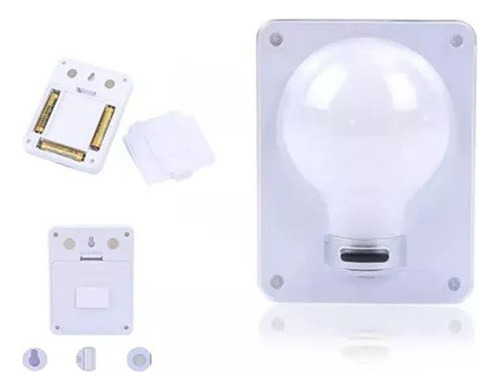 Lampara De Emergencia B1814 Luz Led X12 Unidades