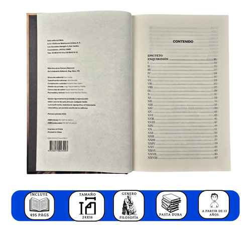 Epicteto Manual De Vida - Máximas Estoicas Para Ser Feliz