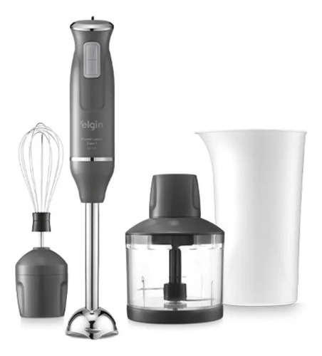 Mixer Power Inox 3 Em 1 600w Elgin Lunar -