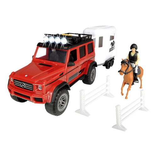 Trailer Con Caballo Dickie Toys Playlife