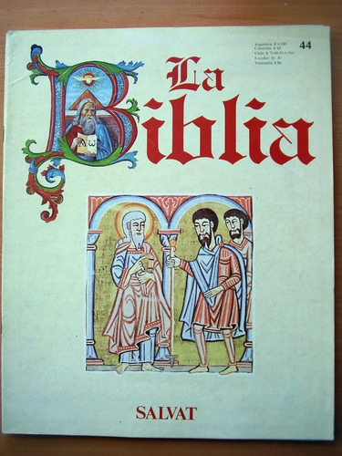 Imagen 5 de 8 de Biblia Salvat 1980 Set 6 Fasciculos Correlativos