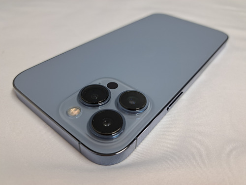 Apple Iphone 13 Pro Max (128 Gb) Falla Face Id Mensaje De Pantalla Azul Acero (Usado)