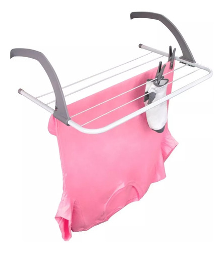 Tendedero Tender Plegable Balcon O Ventana 50x28 Cm Ropa