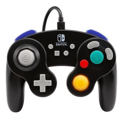 Controle joystick ACCO Brands PowerA Wired Controller GameCube Nintendo Switch preto