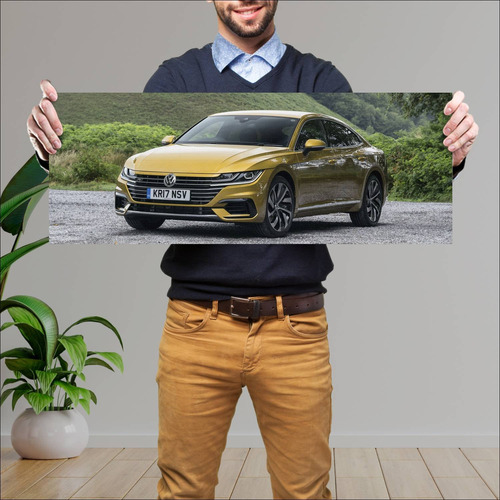 Cuadro 30x80cm Auto 2017 Volkswagen Arteon R Lin 426