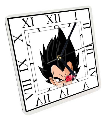 Reloj Madera Brillante Pared Y Mesa Diseño Dragon Ball A31