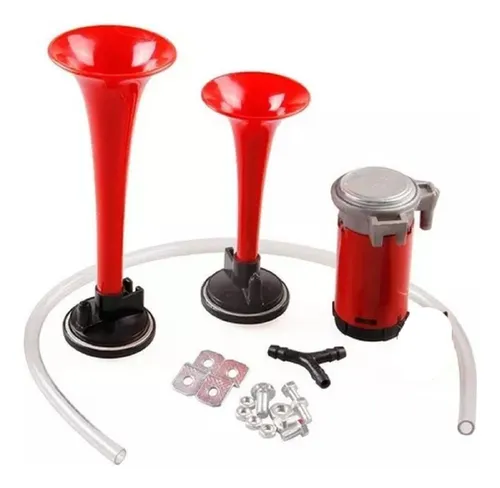 comprar Kit Doble Bocina Electrica 12 Volt Trompeta Aire Comprimido comprar Kit Doble Bocina Electrica 12 Volt Trompeta Aire Comprimido