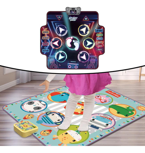 Dance Mat Challenge Mixer Playmat Para Edad De 3-4 6 7 5004