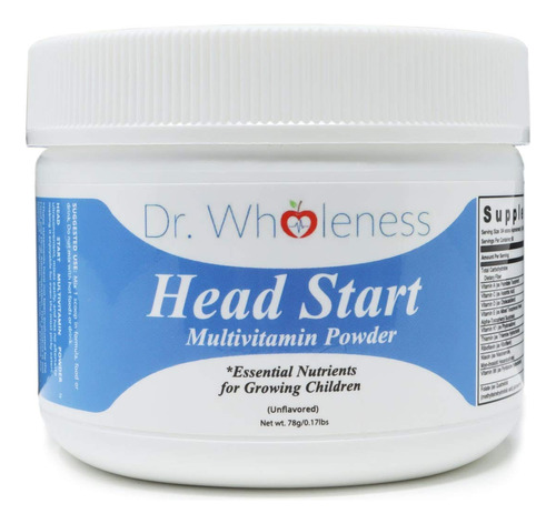 Dr. Wholeness Head Start - Polvo Multivitamnico | Nutrientes