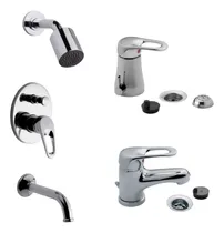 Comprar Combo De Griferias Fv Arizona Lavatorio, Bidet Y Bañera