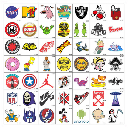 Pegatinas de 49 unidades diferentes, paquete de pegatinas de buena resolución