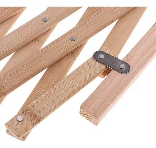 Valla De Madera Extensible Para Perros - 110*48cm