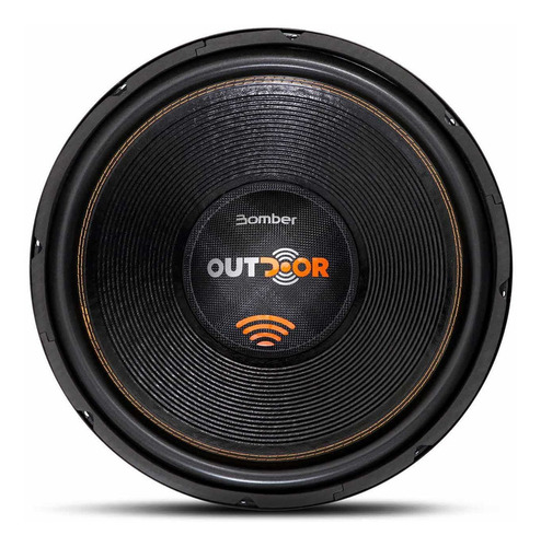 Subwoofer de 15 polos para exteriores, 500 vatios Rms, 4 ohmios, bombardero