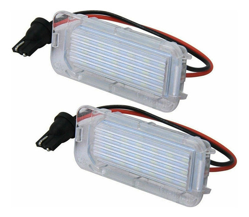 Luces Led Para Matrículas De 18 Smd, 2 Unidades, Sin Errores