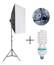 Comprar Kit Iluminacion Continua, Softbox Con Ampolleta, Luz Estudio