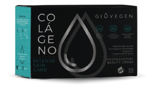 Colageno Hidrolizado Giovegen Intense Skin Care - Celulitis 