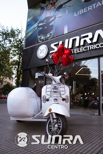 Imagen 7 de 21 de Moto Electrica Vintage + Sidecar / Unico En Sunra Centro / A