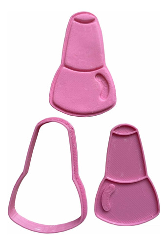 Cortante Esmalte Barbie 9 Cm Cookie Kutter