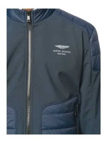 Hackett London Aston Martin Coremoto Chamarra Moto Neopreno