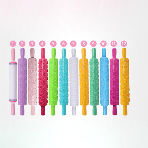 Para Rodillo De Plástico Antiadherente Para Fondant Portátil