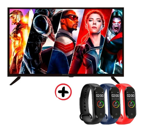 Imagen 1 de 3 de Tv Led 32 Smart Smartlife Hd Gtia Of + Smartwatch + Soporte