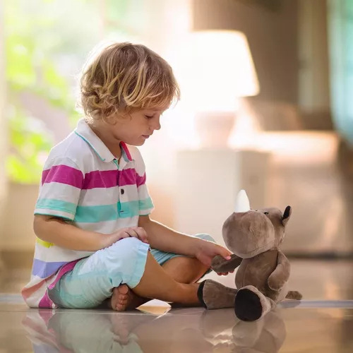 Juego De Juguetes De Peluche De Safari De Animales De Peluch