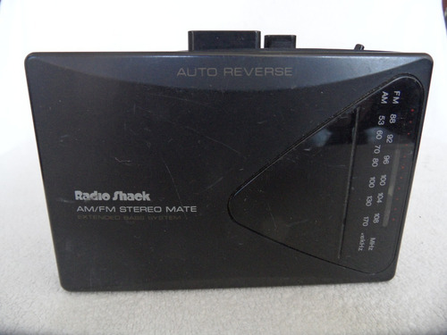 Reproductor Cassettes Radio Shack 14 108 Radio Am-fm