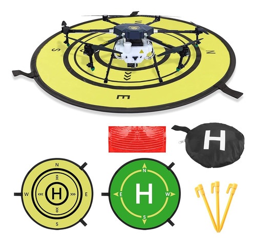 Yaodhaod Drone Landing Pad, 54cm (21in) Universal Portable L