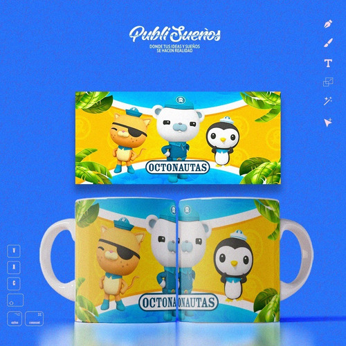 Imagen 4 de 10 de Plantillas Los Octonauts / Cod0120