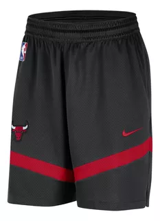 Shorts Hombre Nike Dri-fit Nba Chicago Bulls Icon Practice