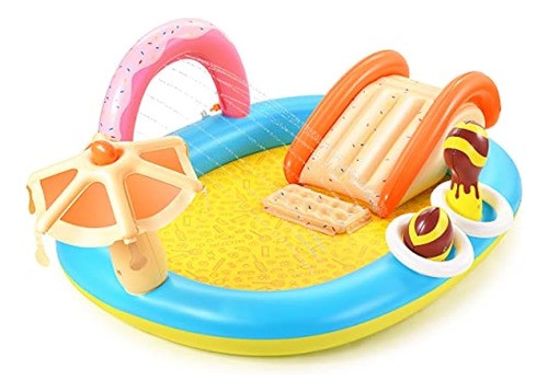 Hesung Inflatable Play Center 98 '' X 67 '' X 32 '' Piscina 