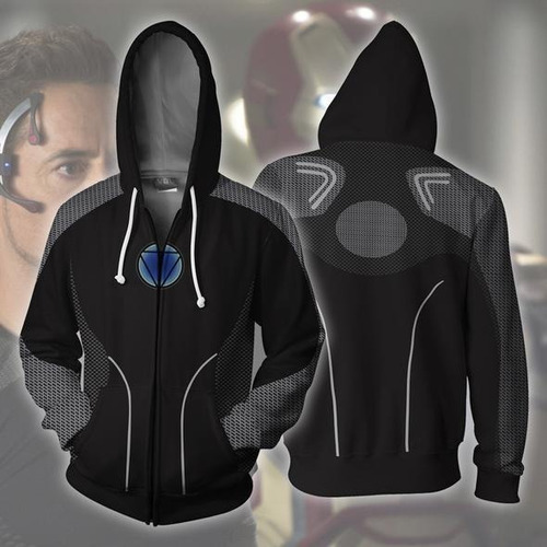 Chaqueta Para Cosplay De Tony Stark De Iron Man De Vengadore