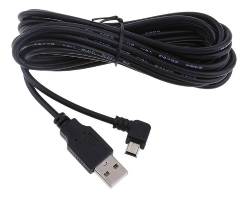 3.5 Metros De Cable De Cargador Usb 5v2a Cabeza De Curva