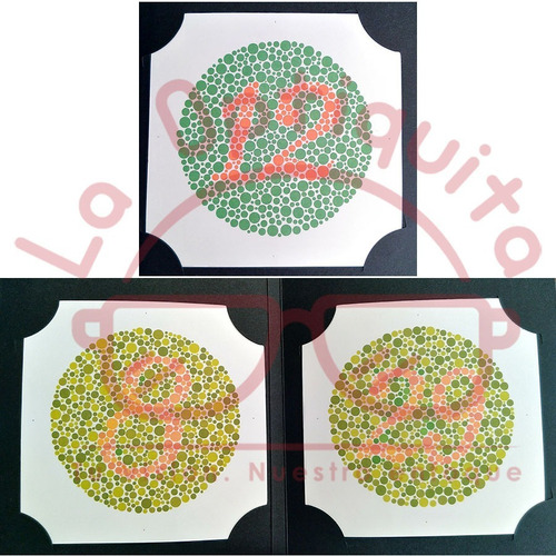Imagen 2 de 4 de Libro De Ishihara Ii Deficiencia Última Edición Actualizado