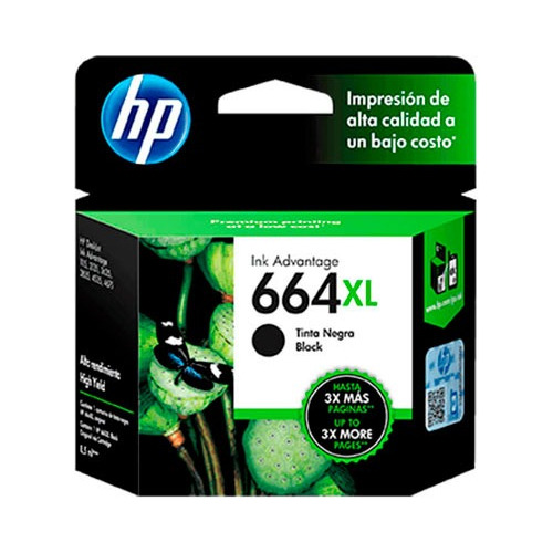 Tinta Hp F6v31al (664xl) 480 Páginas | Original