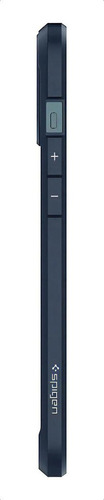 Funda iPhone 12/Mini/Pro/Pro Max Spigen Ultra Hybrid Cor Navy Blue (borda azul) Nombre del dibujo iPhone 12 Pro Max