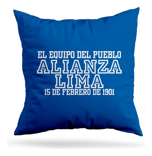 Cojin Deco Alianza Sport Design (d0927 Boleto.store)